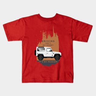 Jeep Lovers 4x4 Rover T-Shirt Kids T-Shirt